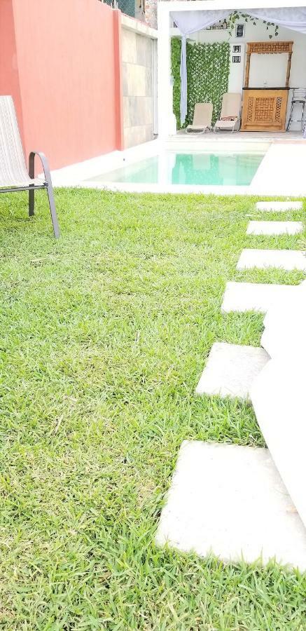 Casa con alberca climatizada privada para 8 personas Emiliano Zapata  Bagian luar foto