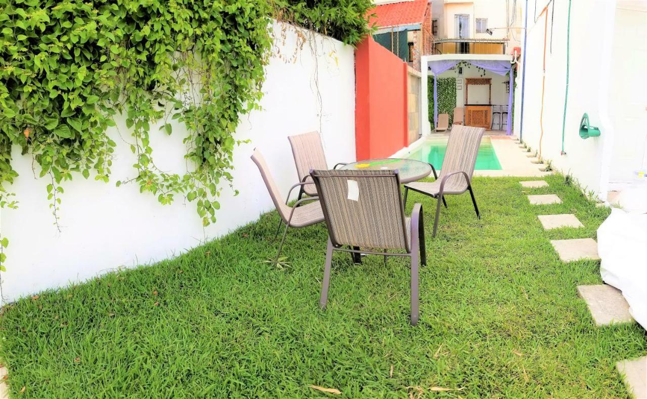 Casa con alberca climatizada privada para 8 personas Emiliano Zapata  Bagian luar foto