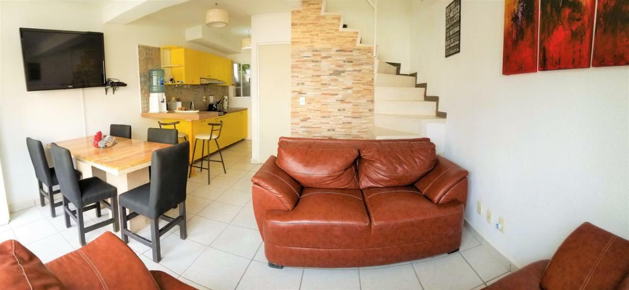 Casa con alberca climatizada privada para 8 personas Emiliano Zapata  Bagian luar foto