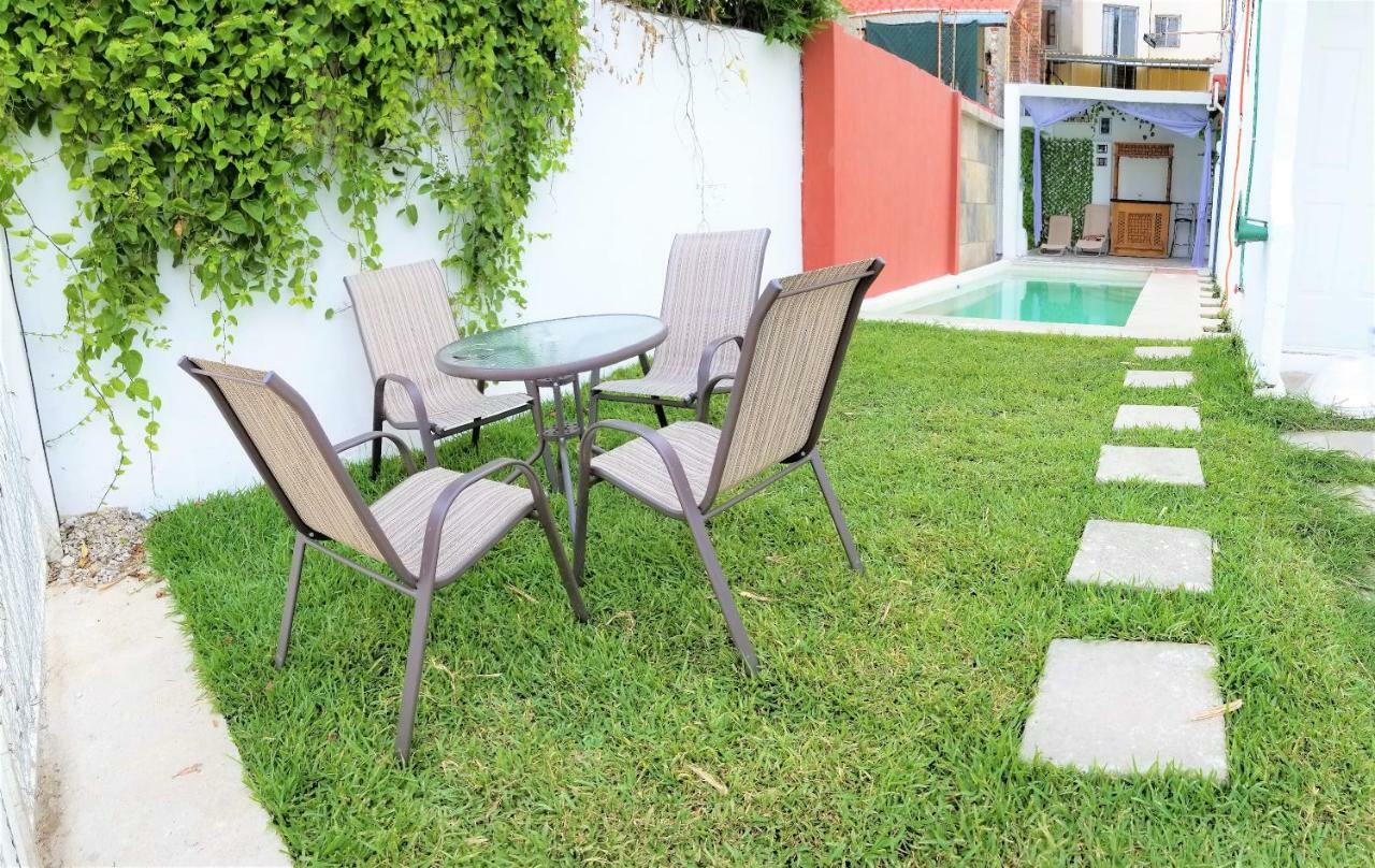 Casa con alberca climatizada privada para 8 personas Emiliano Zapata  Bagian luar foto